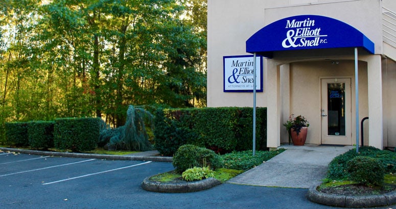Exterior of the Office Building of Martin, Elliott & Snell P.C.